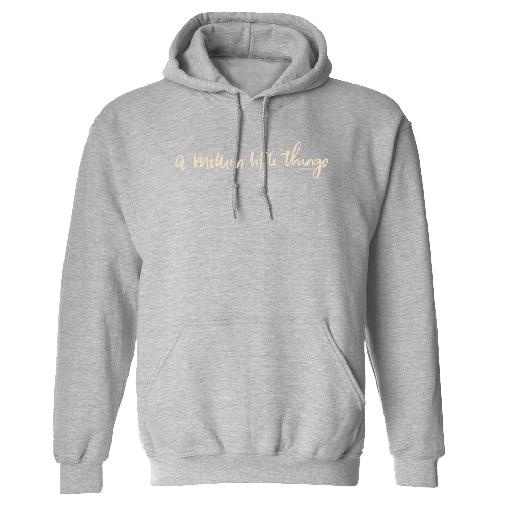 A Million Little Things Logo Fleece Hooded Sweatshirt - Image 3