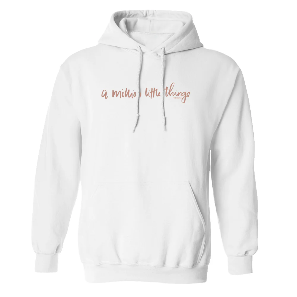 A Million Little Things Logo Fleece Hooded Sweatshirt - Image 4