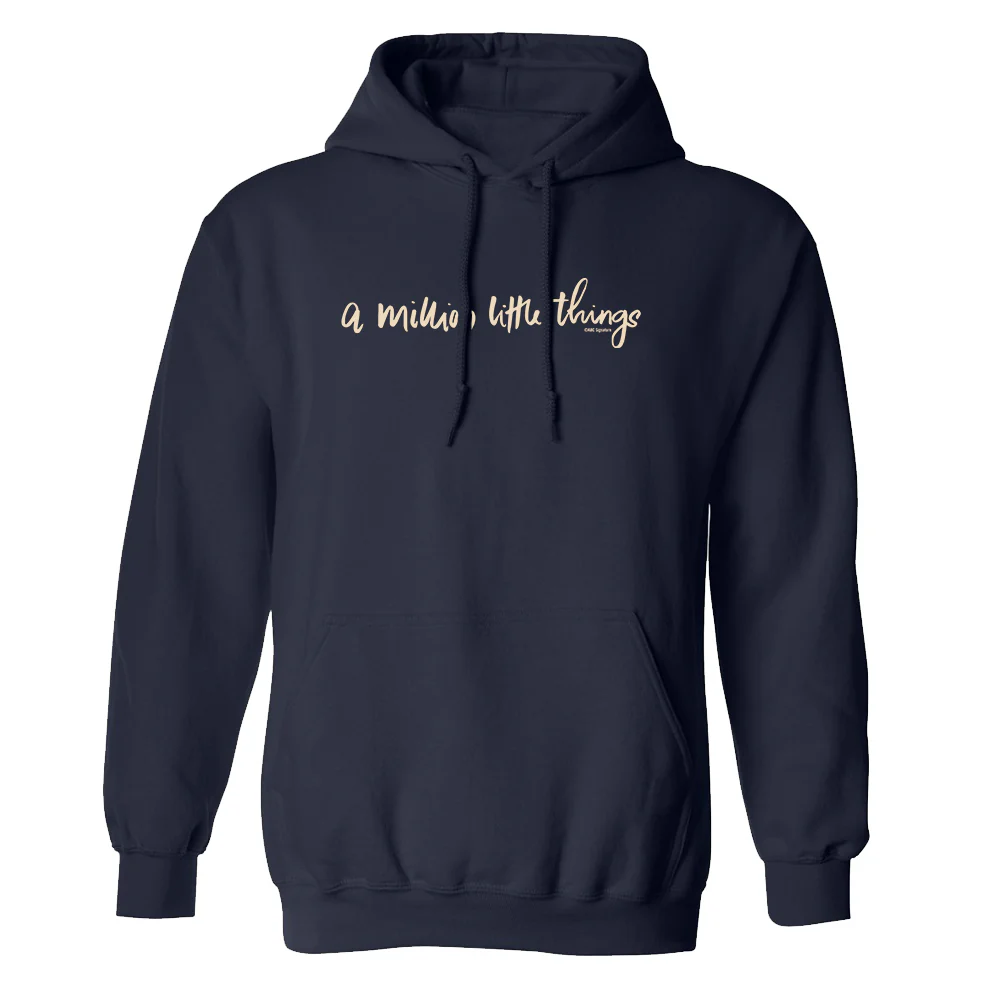 A Million Little Things Logo Fleece Hooded Sweatshirt - Image 5