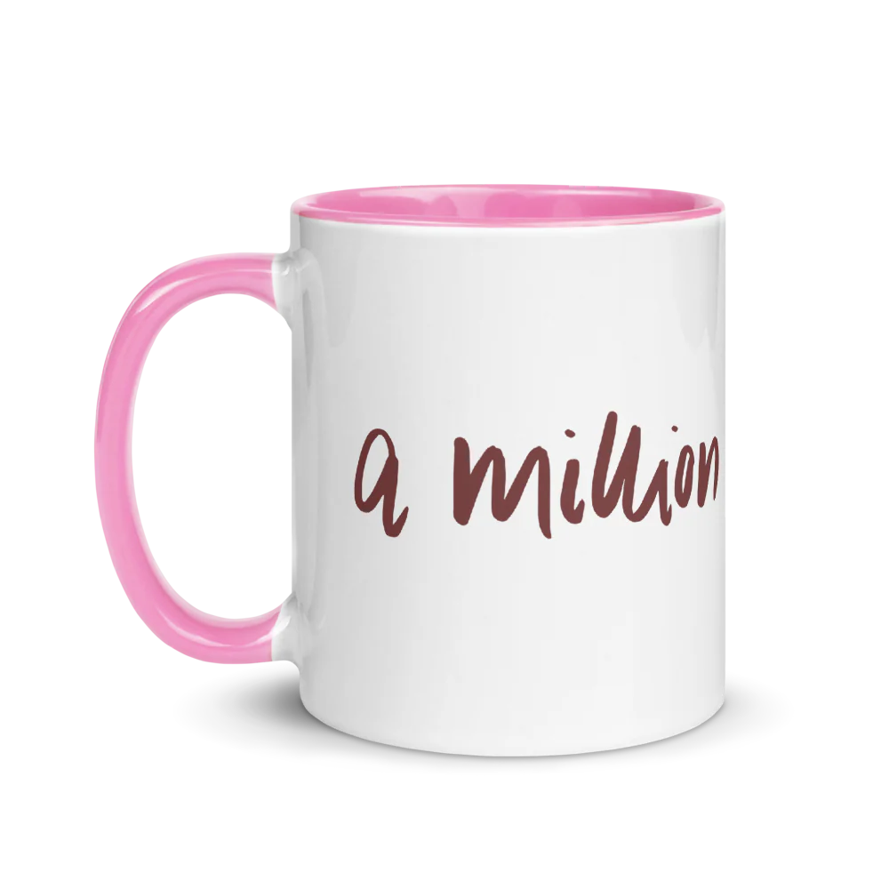 A Million Little Things Logo Two-Tone Mug - Image 3