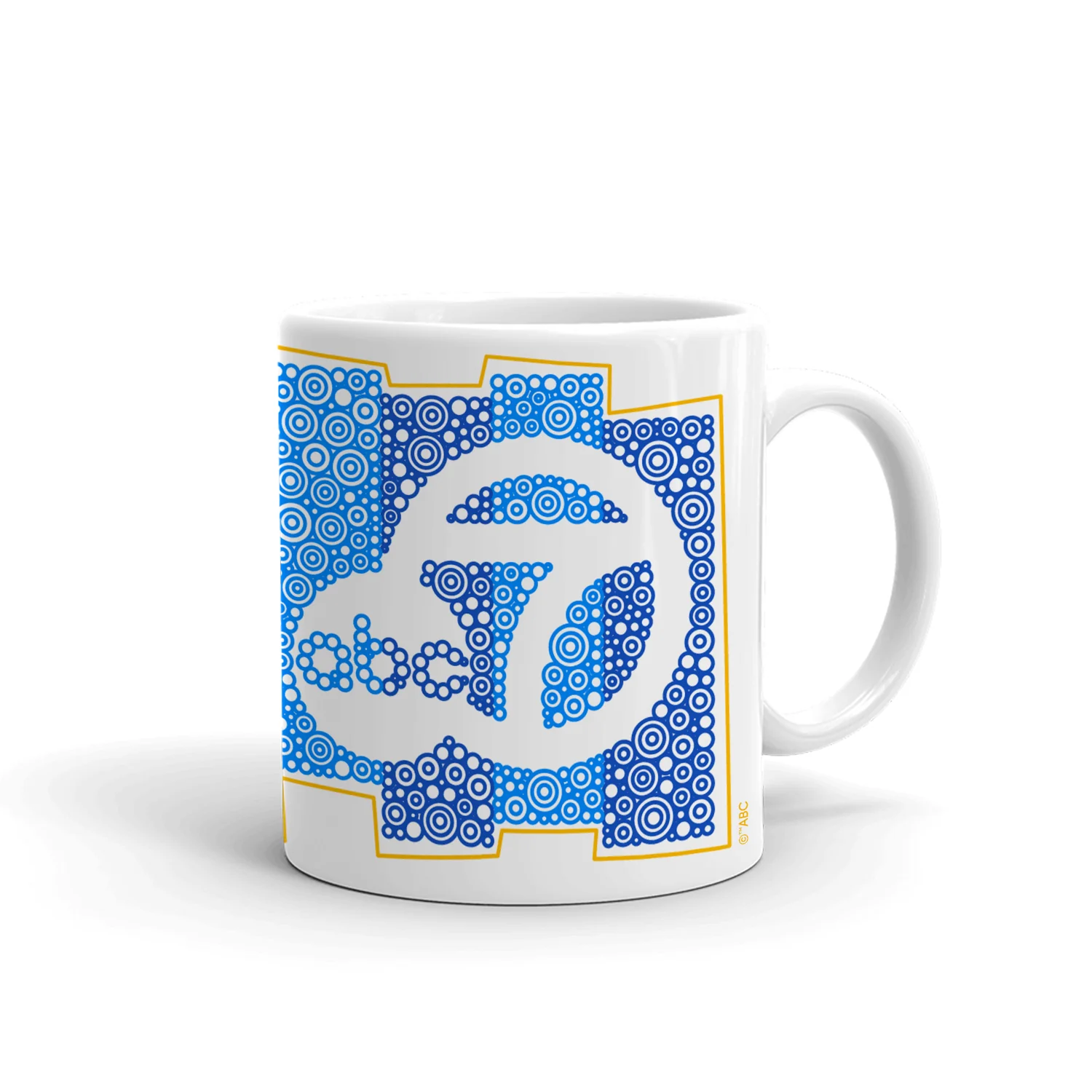 ABC7LA Color Version White Mug - Image 3