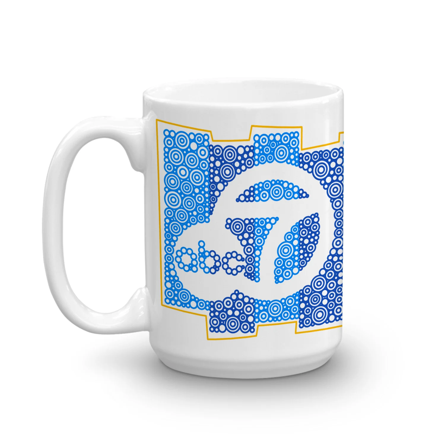 ABC7LA Color Version White Mug - Image 4