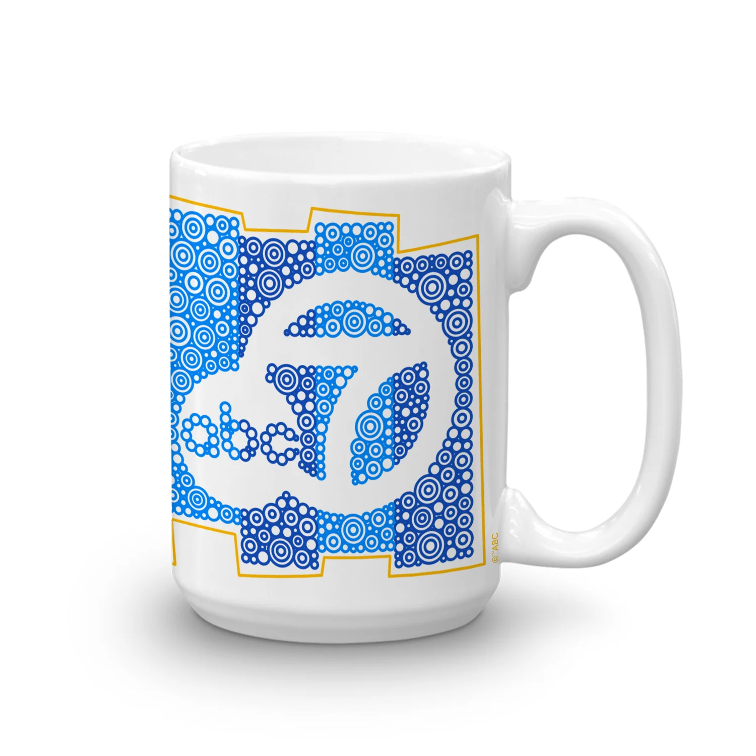 ABC7LA Color Version White Mug - Image 5