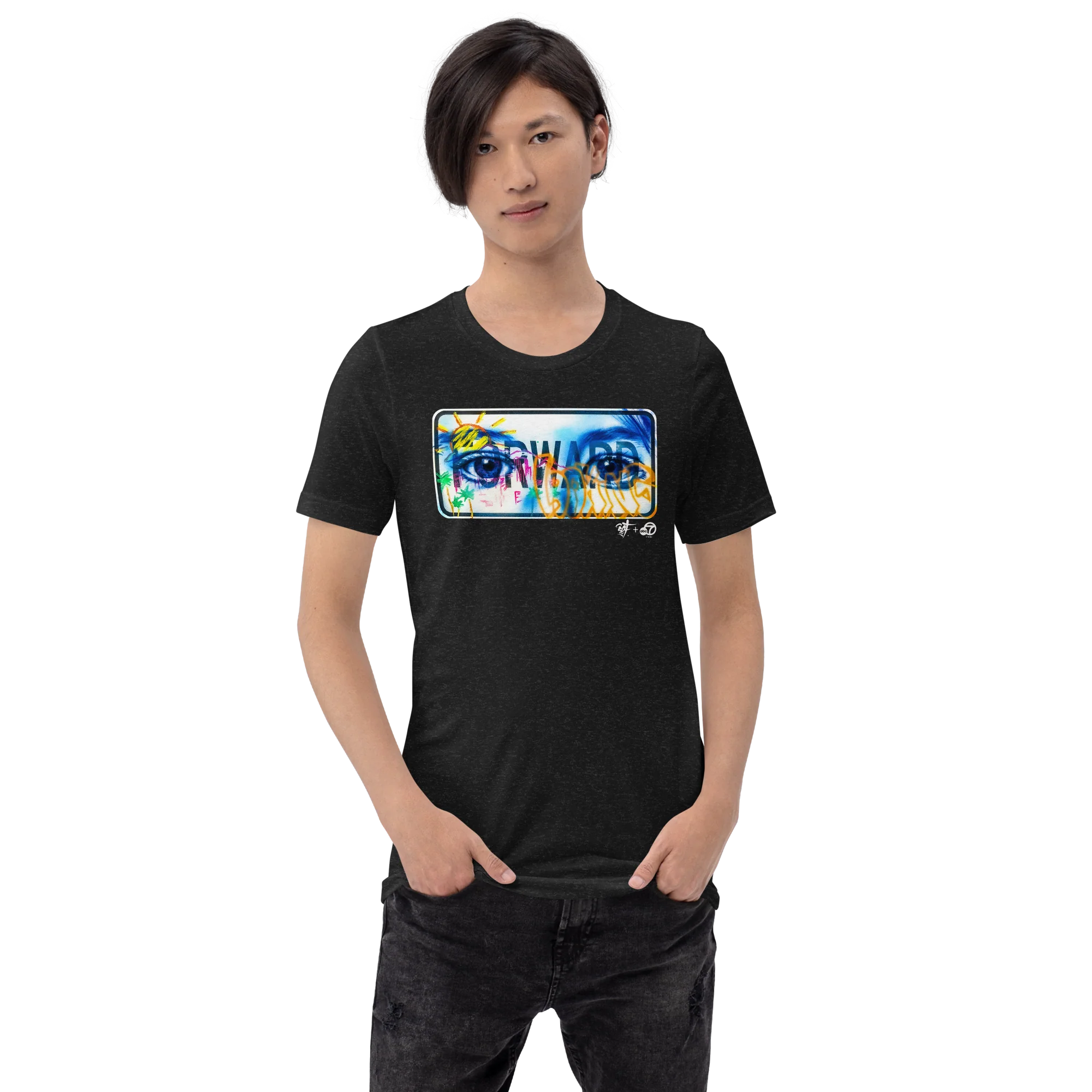 ABC7LA Feed SoCal Adult Short Sleeve T-Shirt designed by Sef - Image 3