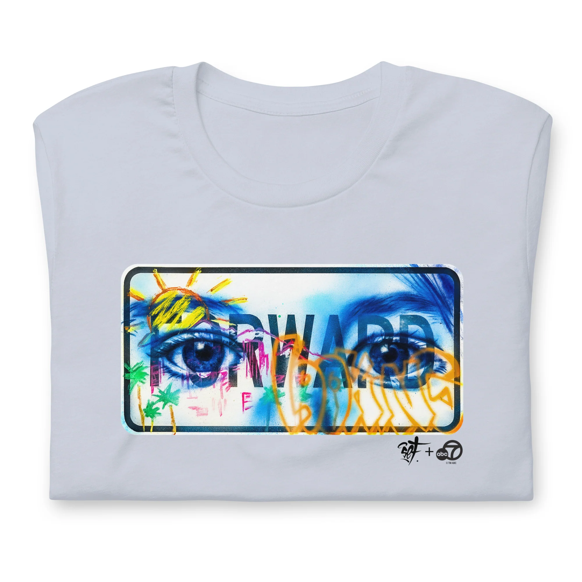 ABC7LA Feed SoCal Adult Short Sleeve T-Shirt designed by Sef - Image 5