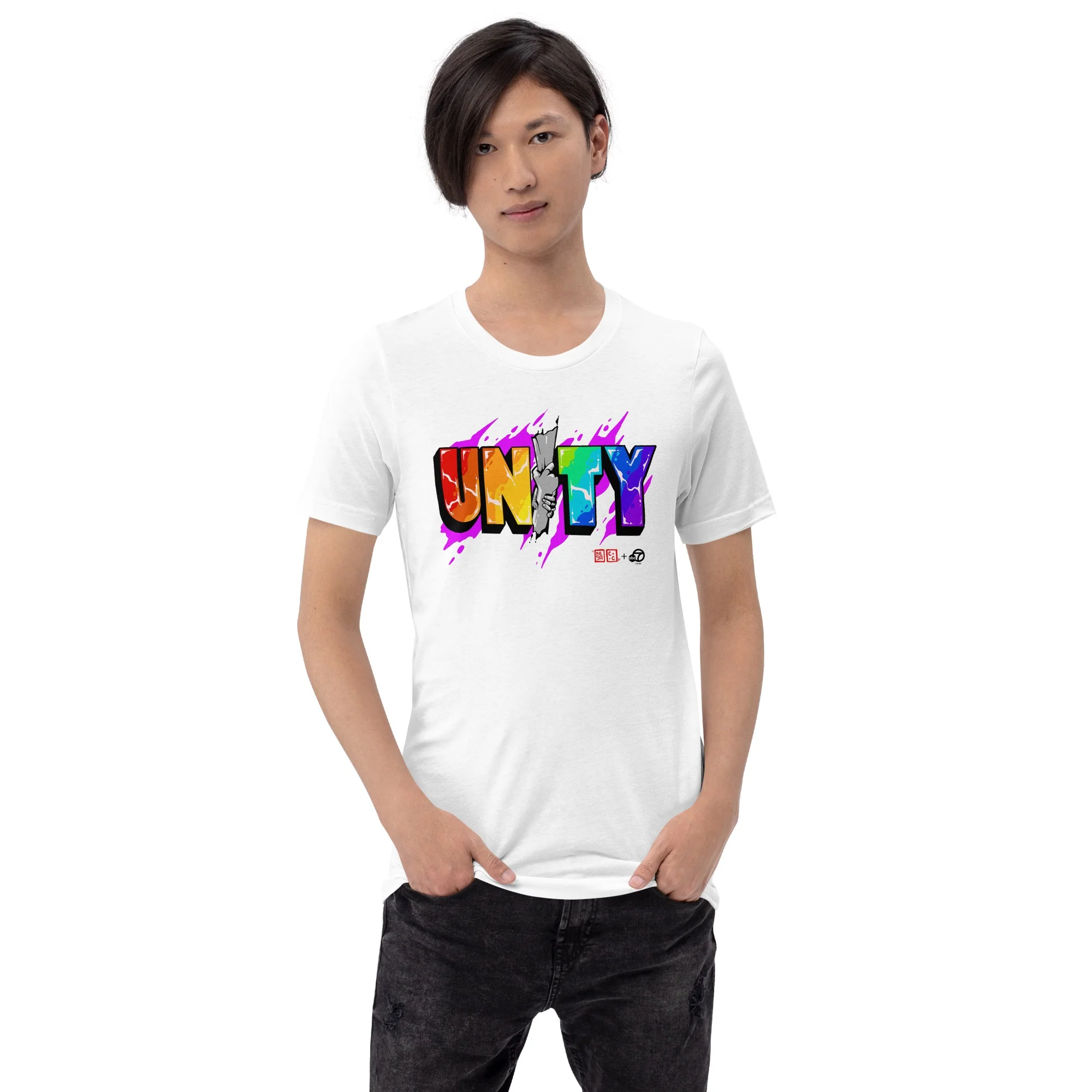 ABC7LA Feed SoCal Unity T-shirt Designed by Menace Two and Resa Piece - Image 5