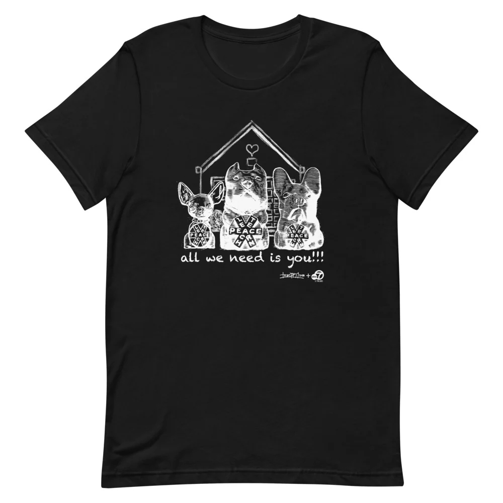 ABC7LA Puppy Palooza T-shirt designed by Teachr - Image 2