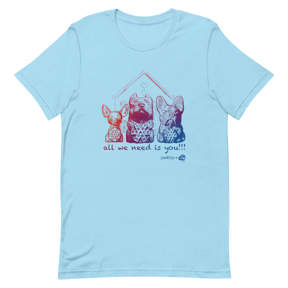 ABC7LA Puppy Palooza T-shirt designed by Teachr - Image 3