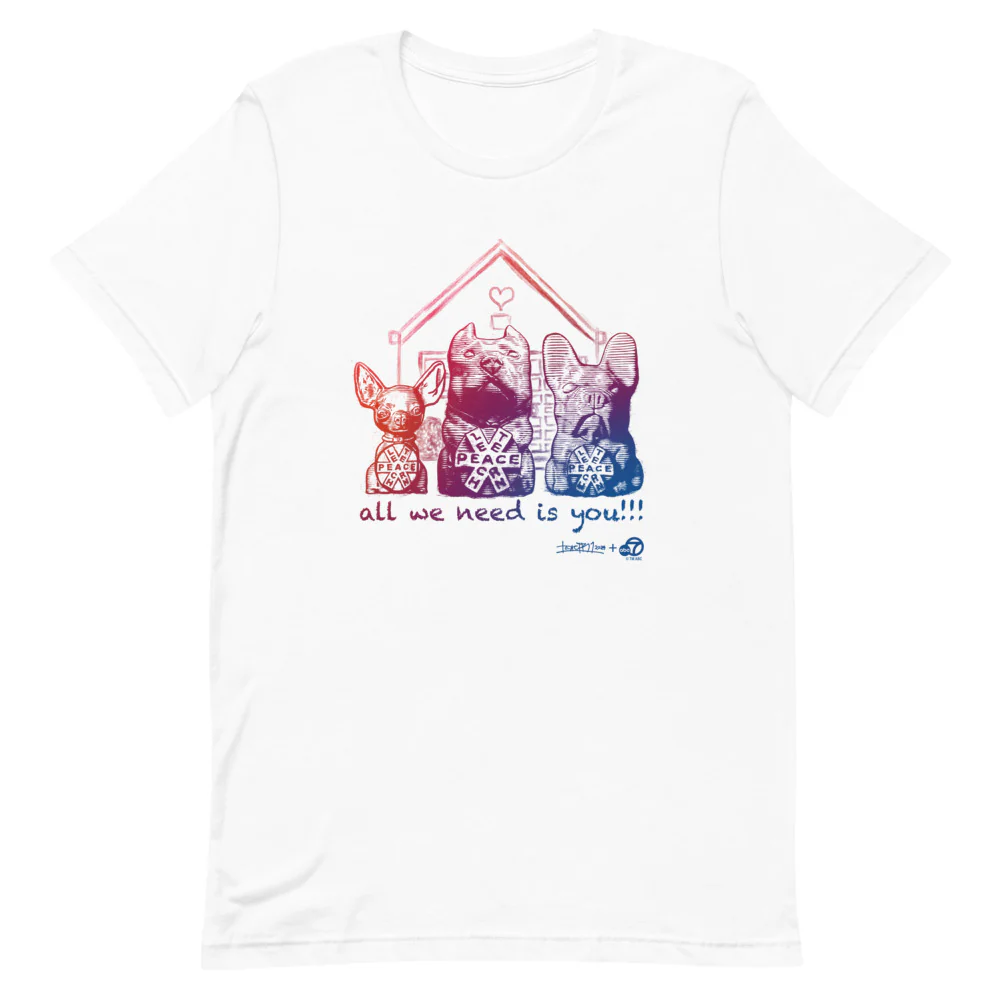 ABC7LA Puppy Palooza T-shirt designed by Teachr - Image 5
