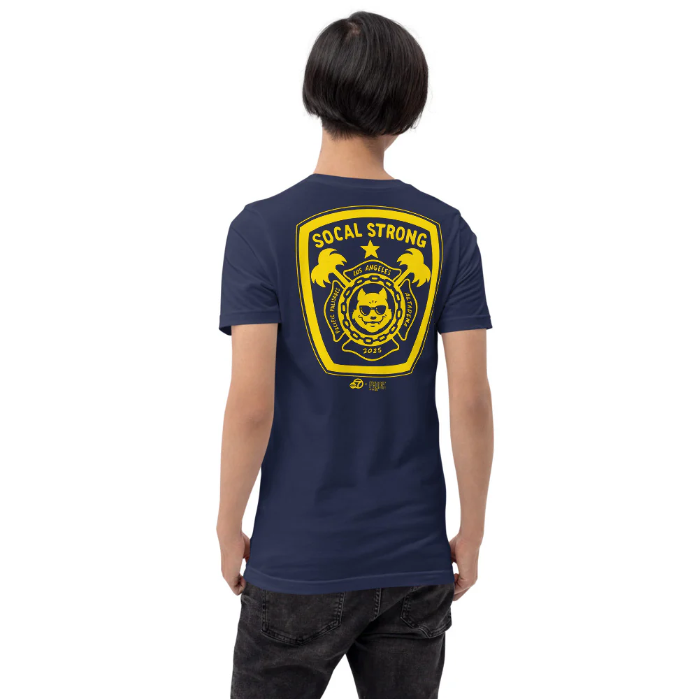 ABC7LA SoCal Strong T-Shirt designed by Phobik - Image 12