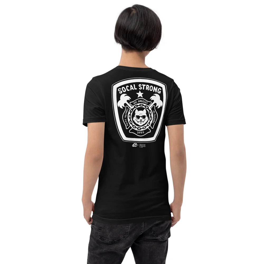 ABC7LA SoCal Strong T-Shirt designed by Phobik - Image 6