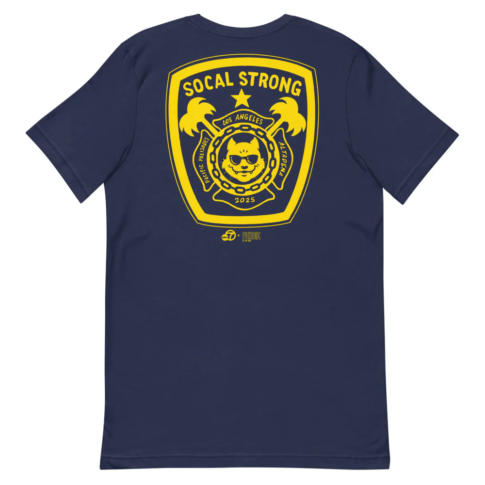 ABC7LA SoCal Strong T-Shirt designed by Phobik - Image 7