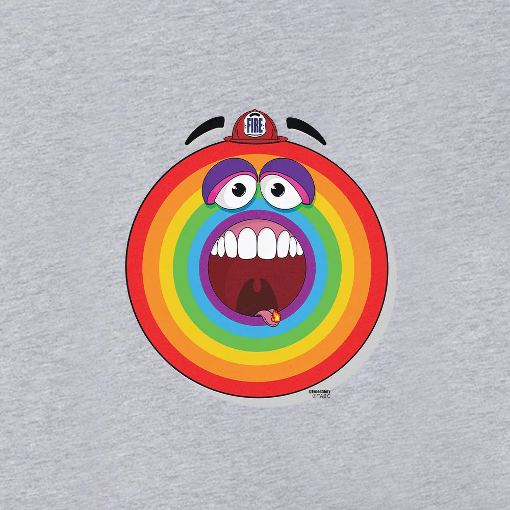 ABC7LA Spark of Love Adult Short Sleeve T-Shirt designed by Ernest Doty - Image 3