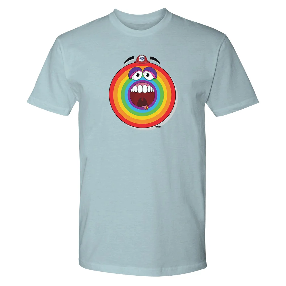 ABC7LA Spark of Love Adult Short Sleeve T-Shirt designed by Ernest Doty - Image 4