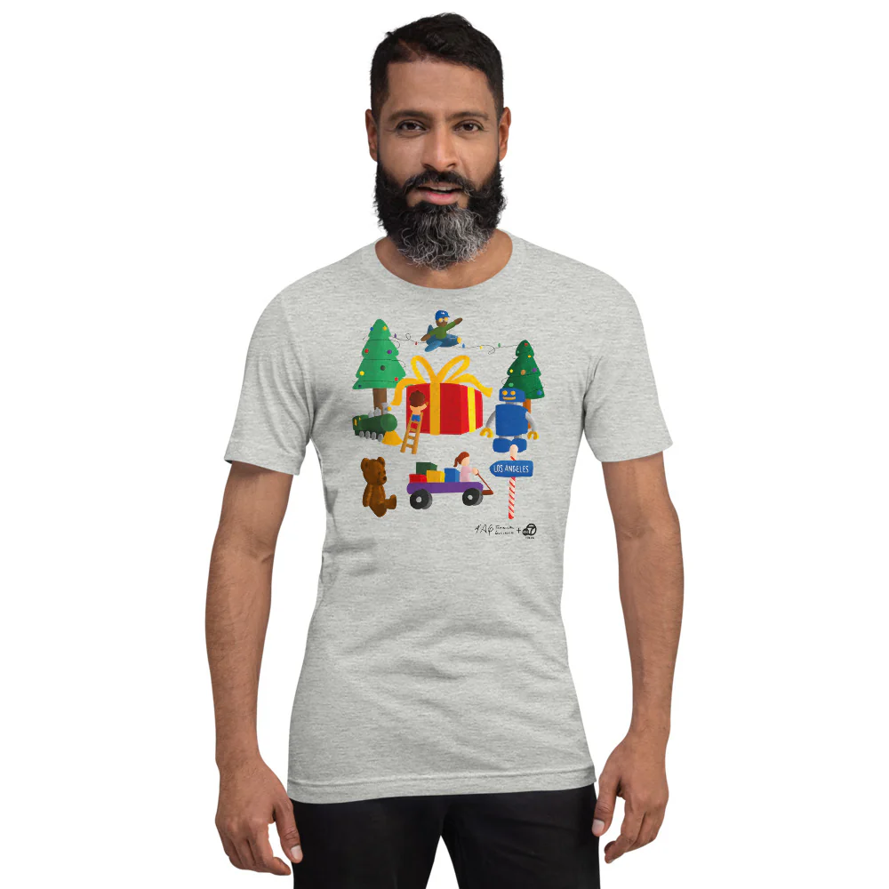 ABC7LA Spark of Love T-shirt designed by Terrick Gutierrez - Image 3