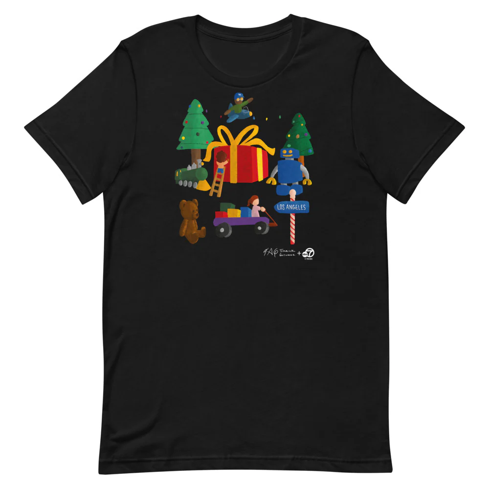 ABC7LA Spark of Love T-shirt designed by Terrick Gutierrez - Image 4
