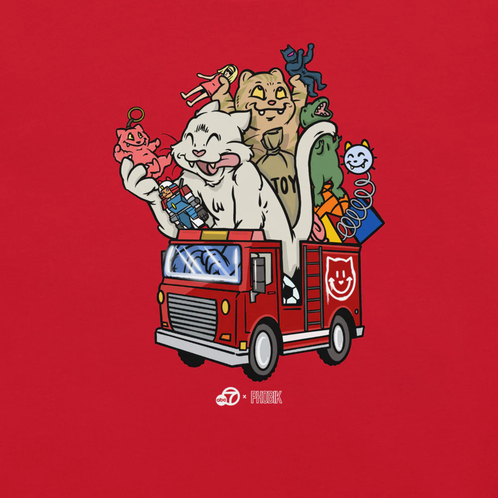 ABC7LA x PHOBIK T-Shirt Spark of Love - Image 10