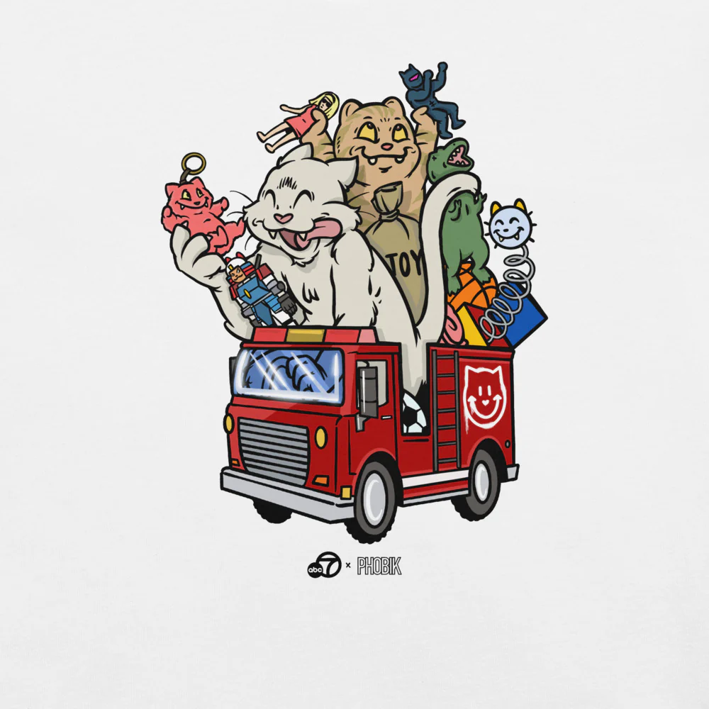 ABC7LA x PHOBIK T-Shirt Spark of Love - Image 14