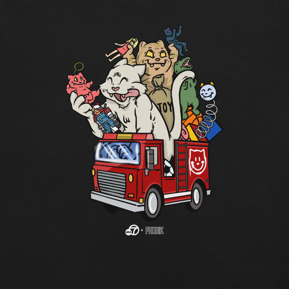 ABC7LA x PHOBIK T-Shirt Spark of Love - Image 2