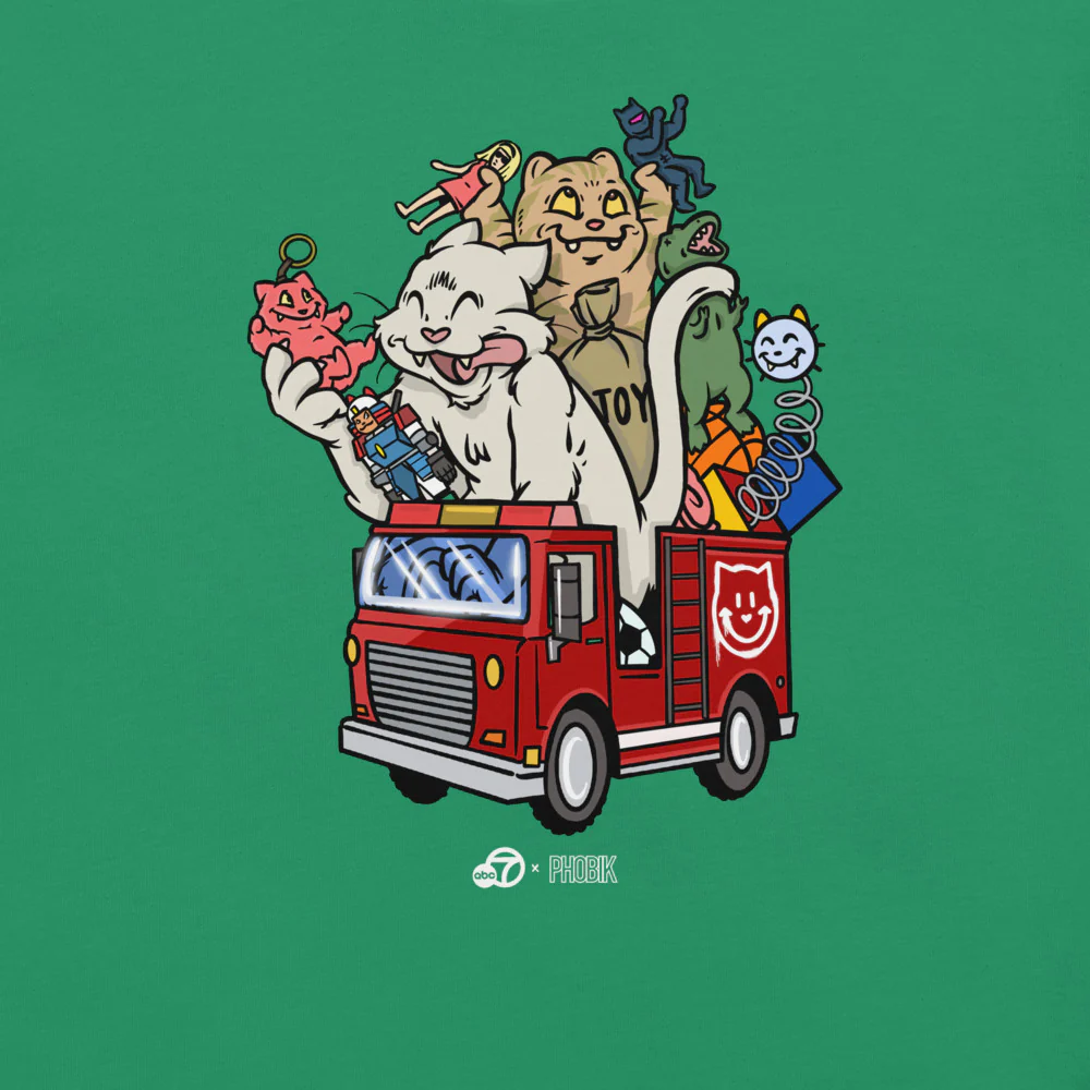 ABC7LA x PHOBIK T-Shirt Spark of Love - Image 6