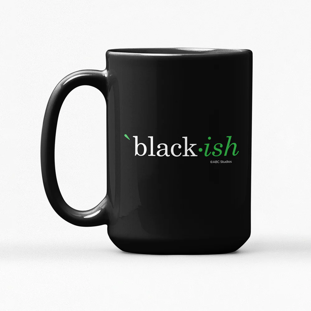 Black-ish Logo Black Mug - Image 5