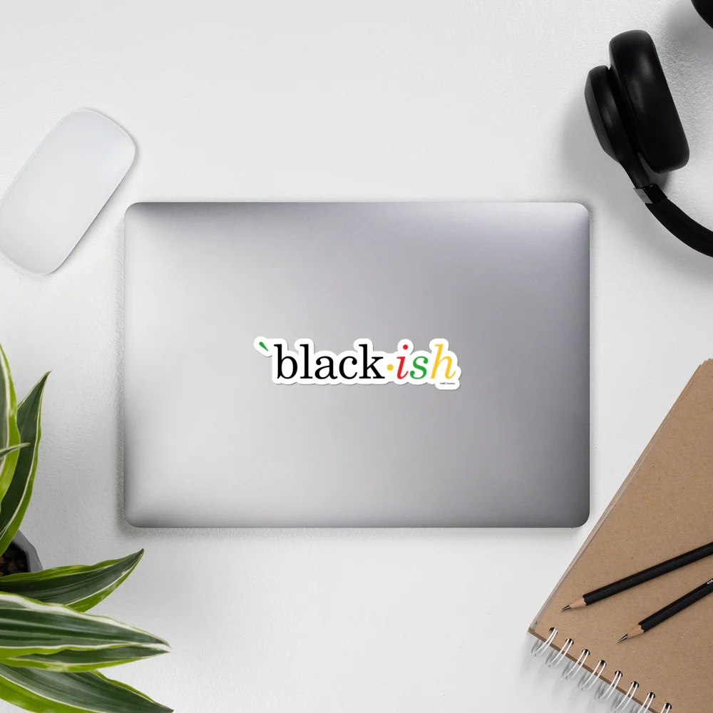 black-ish Multi-Color Logo Sticker - Image 3