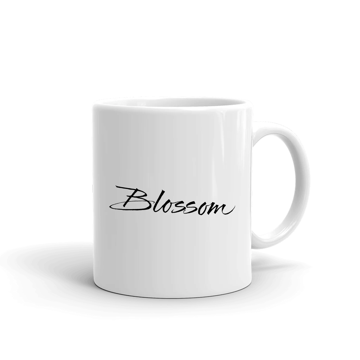 Blossom Logo White Mug - Image 3