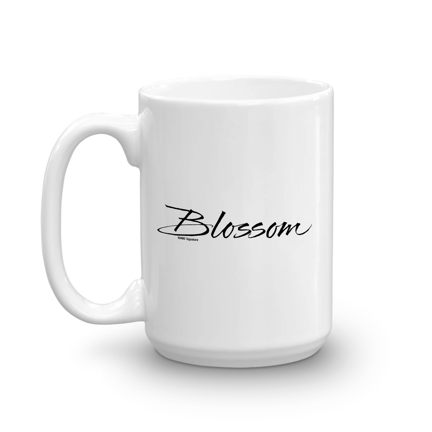 Blossom Logo White Mug - Image 4