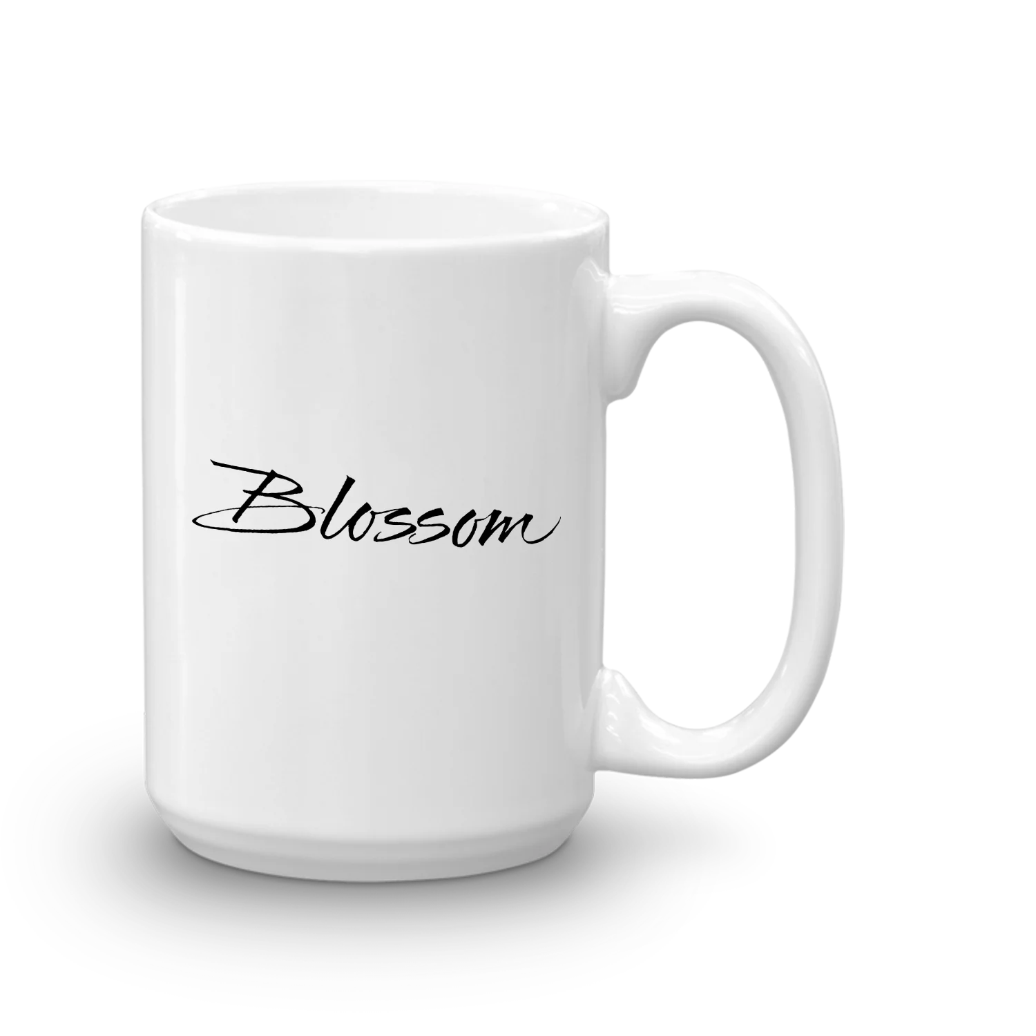 Blossom Logo White Mug - Image 5