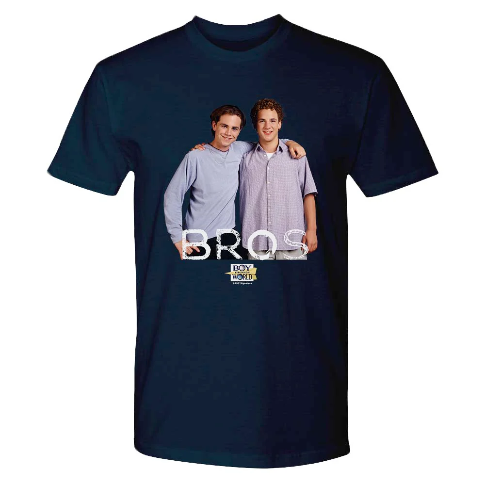 Boy Meets World Bros Adult Short Sleeve T-Shirt - Image 3