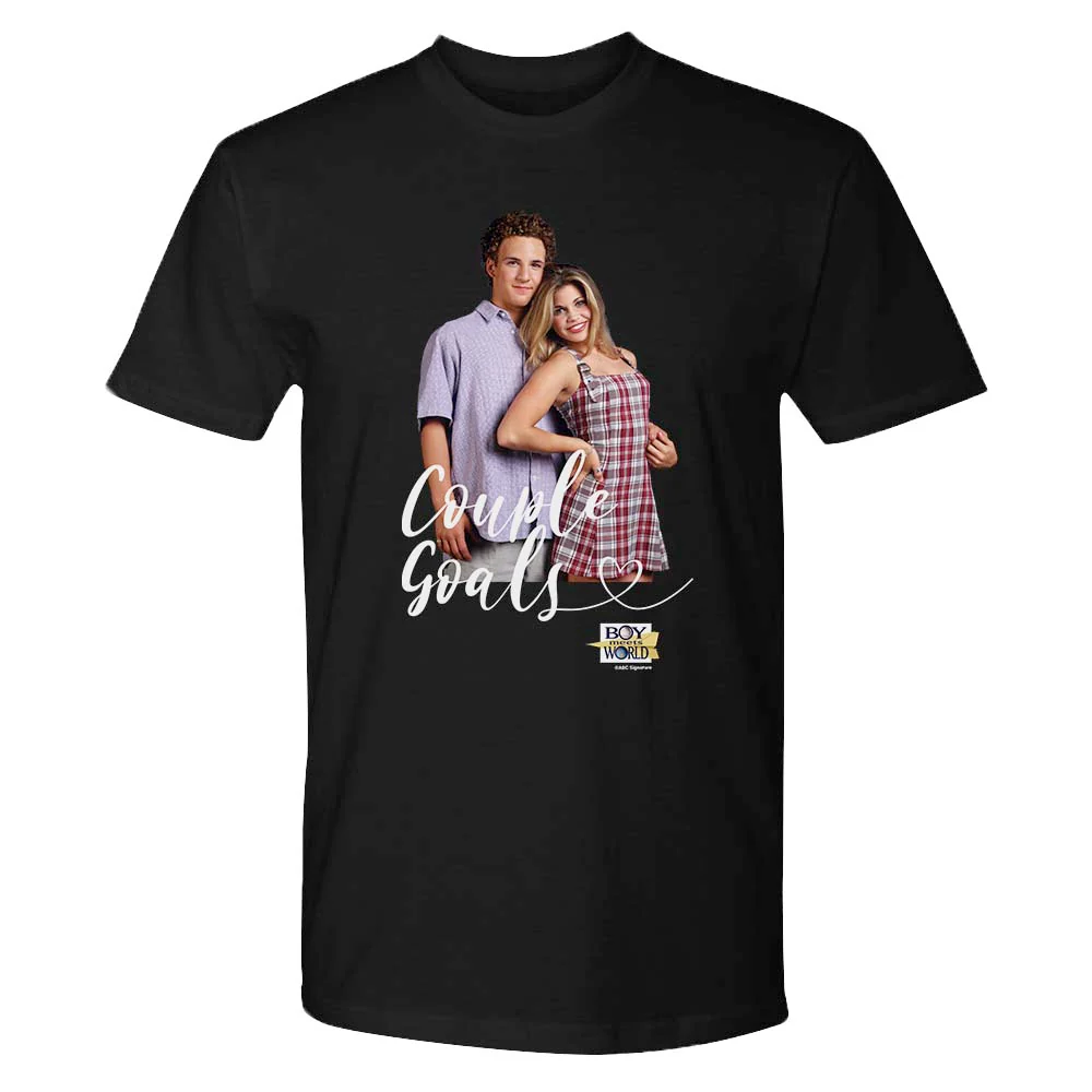 Boy Meets World Couple Goals Adult Short Sleeve T-Shirt - Image 3