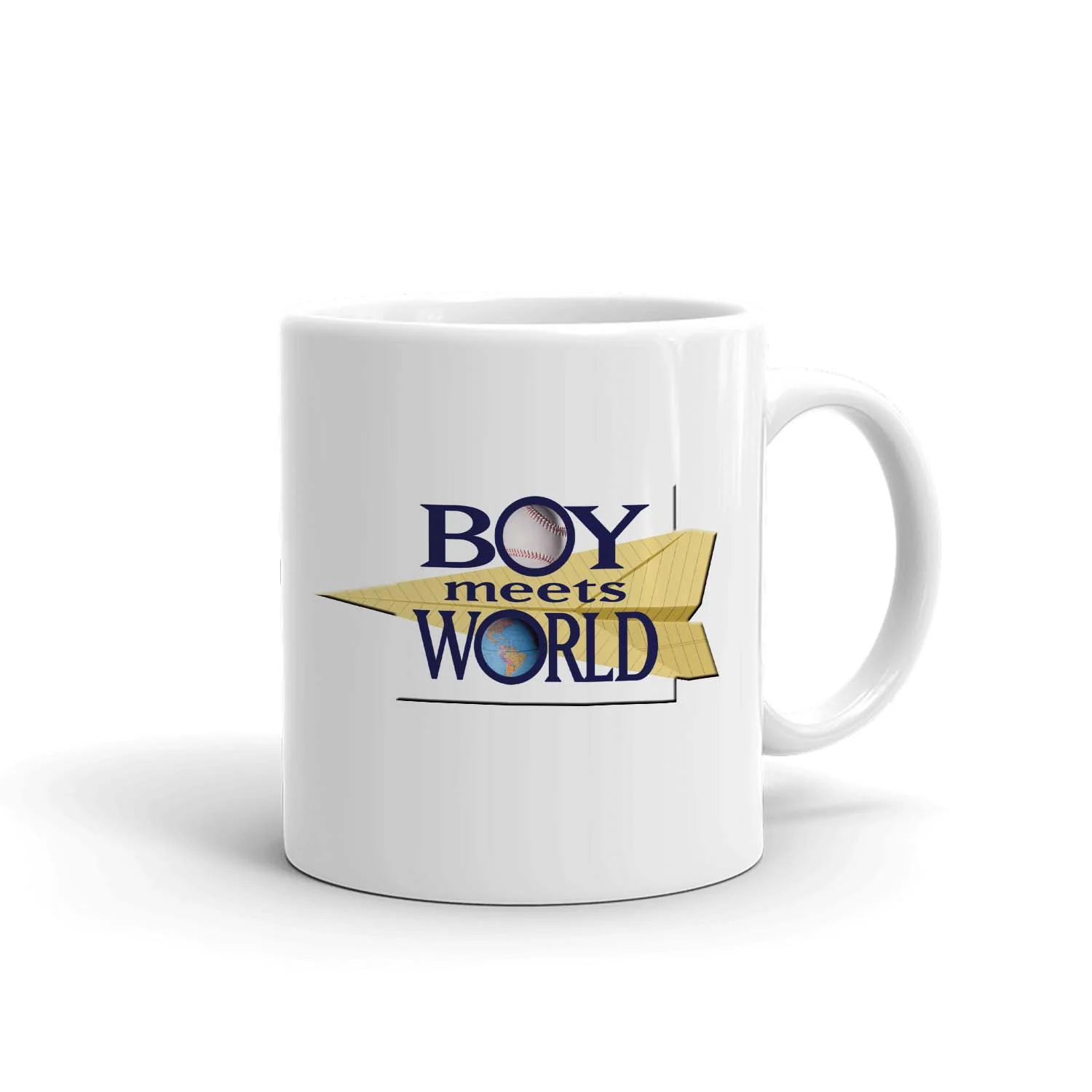 Boy Meets World Logo White Mug - Image 3