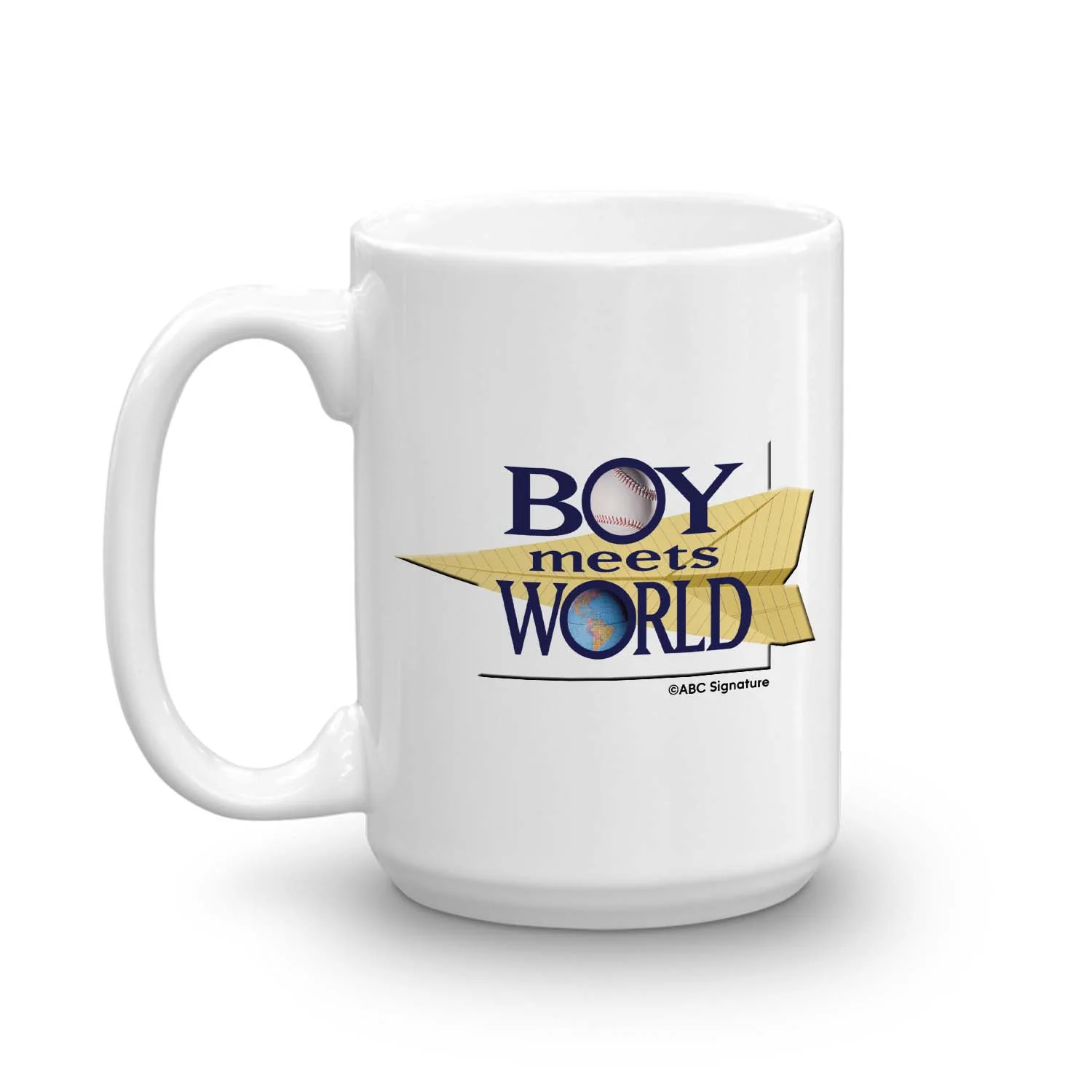 Boy Meets World Logo White Mug - Image 4
