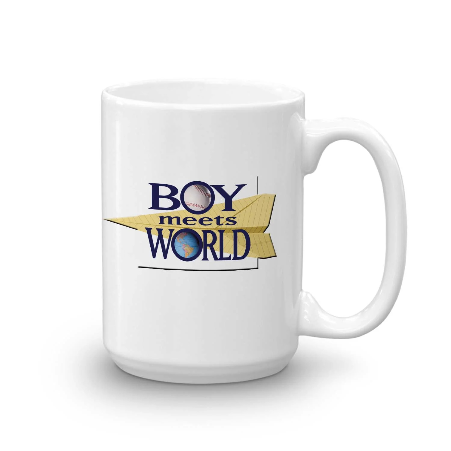 Boy Meets World Logo White Mug - Image 5