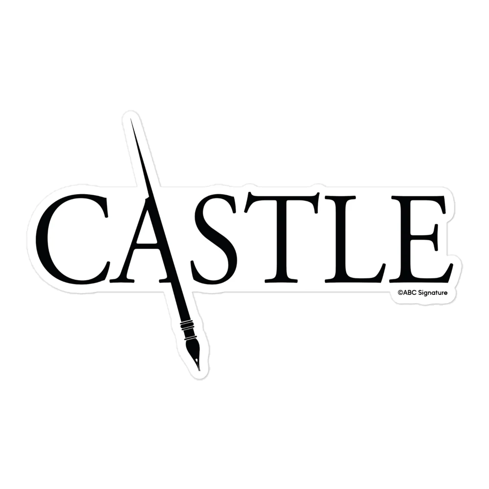 Castle Logo Die Cut Sticker