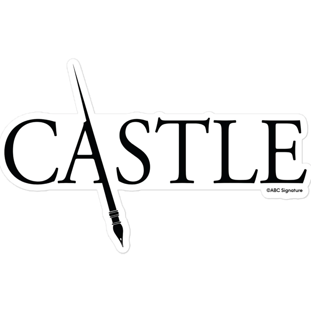 Castle Logo Die Cut Sticker - Image 2