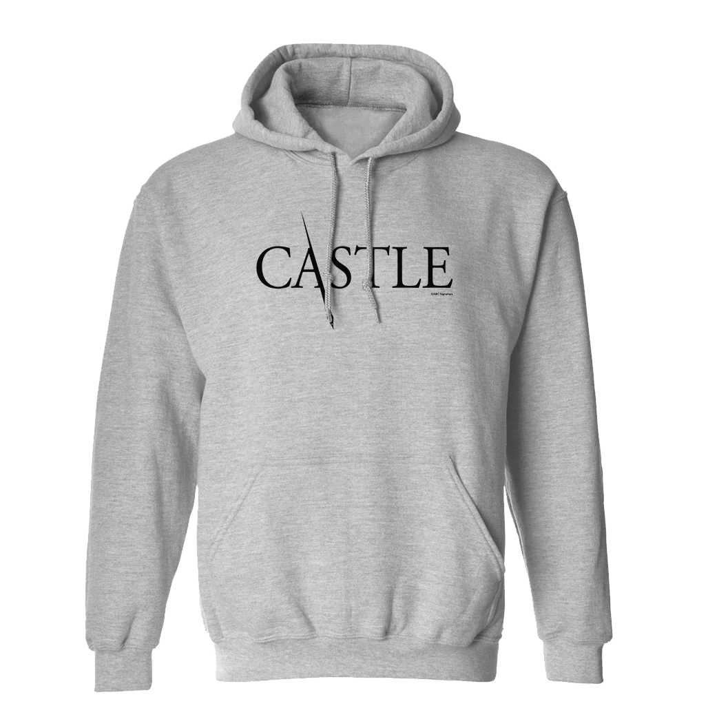 Castle Logo Fleece Hooded Sweatshirt - Image 3