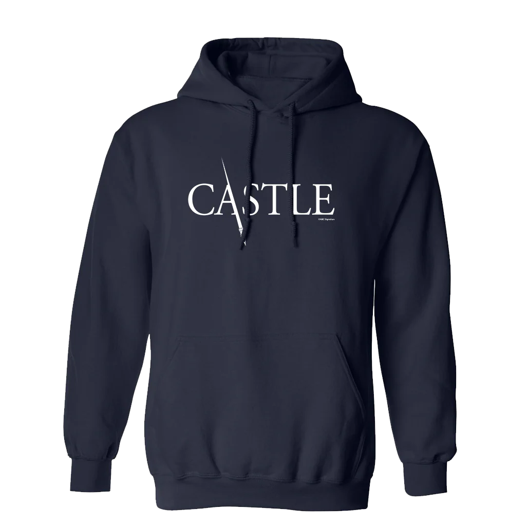 Castle Logo Fleece Hooded Sweatshirt - Image 4