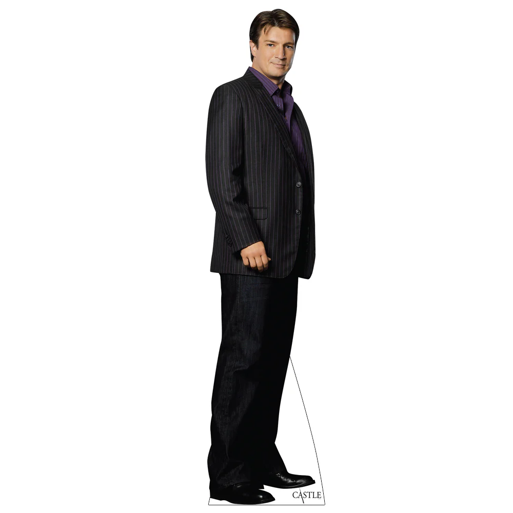 Castle Richard Castle Cardboard Cutout Standee