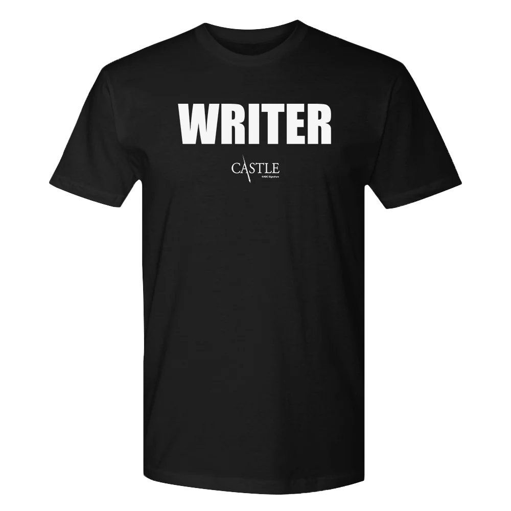 Castle Writer Adult Short Sleeve T-Shirt