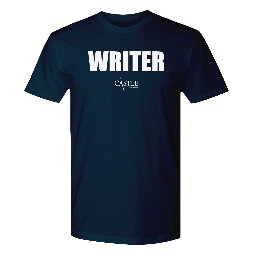 Castle Writer Adult Short Sleeve T-Shirt - Image 3