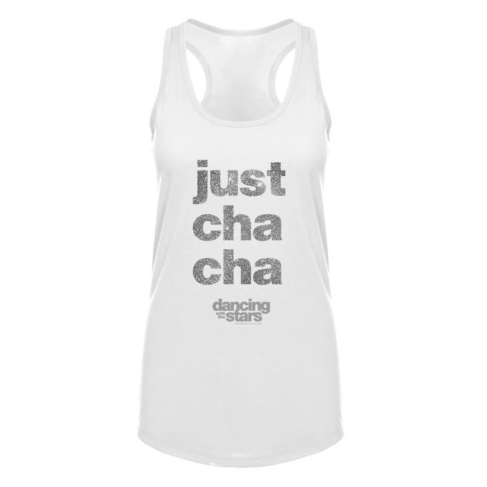 Dancing With The Stars Just Cha Cha Women's Racerback Tank Top - Image 3