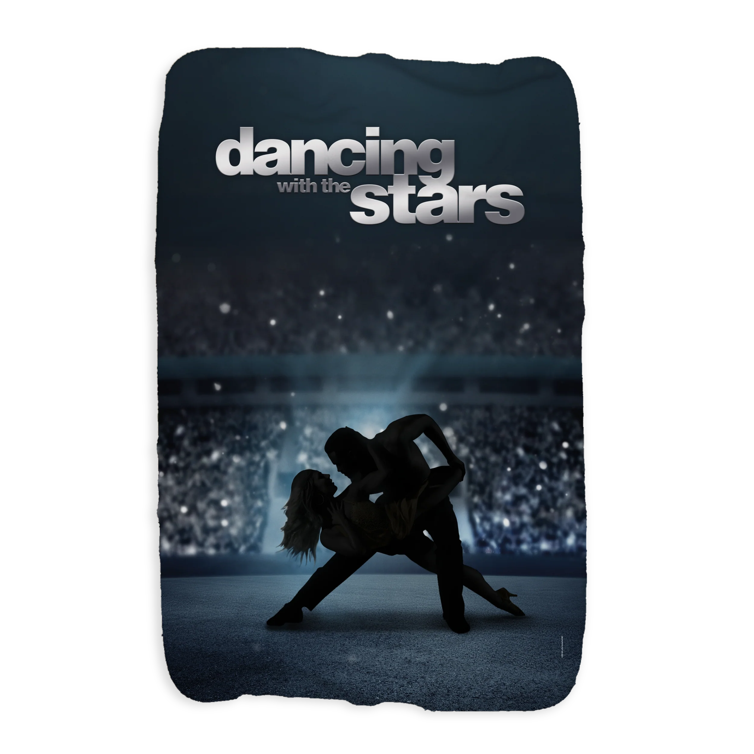 Dancing With The Stars Silhouette Sherpa Blanket - Image 3