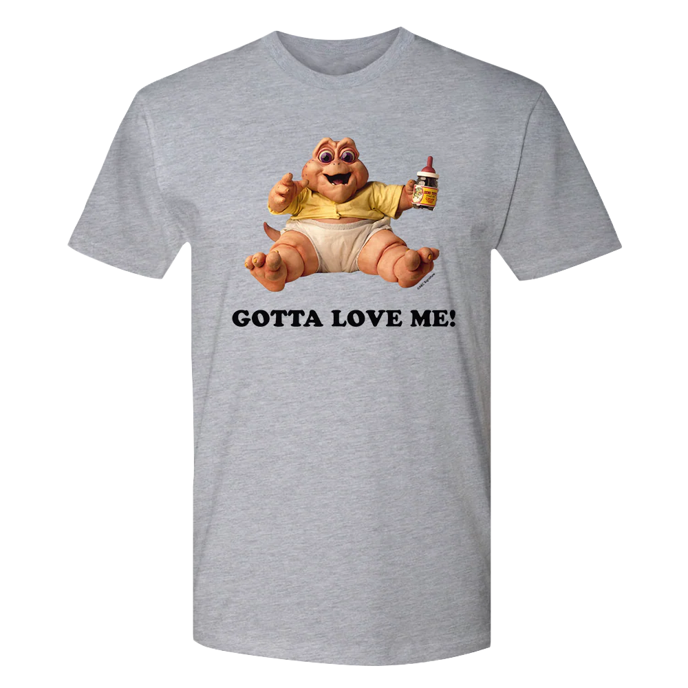 Dinosaurs Gotta Love Me! Adult Short Sleeve T-Shirt - Image 4