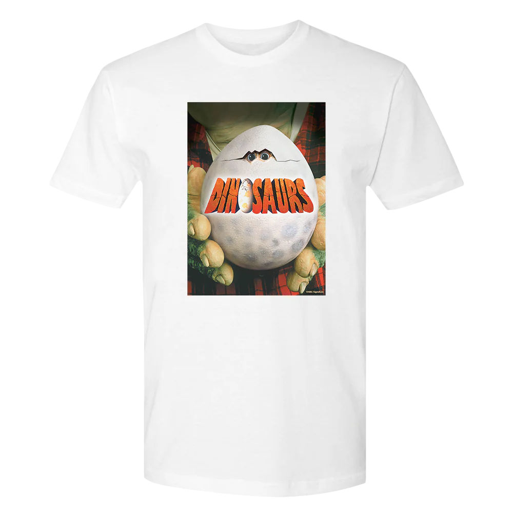 Dinosaurs Key Art Adult Short Sleeve T-Shirt - Image 3