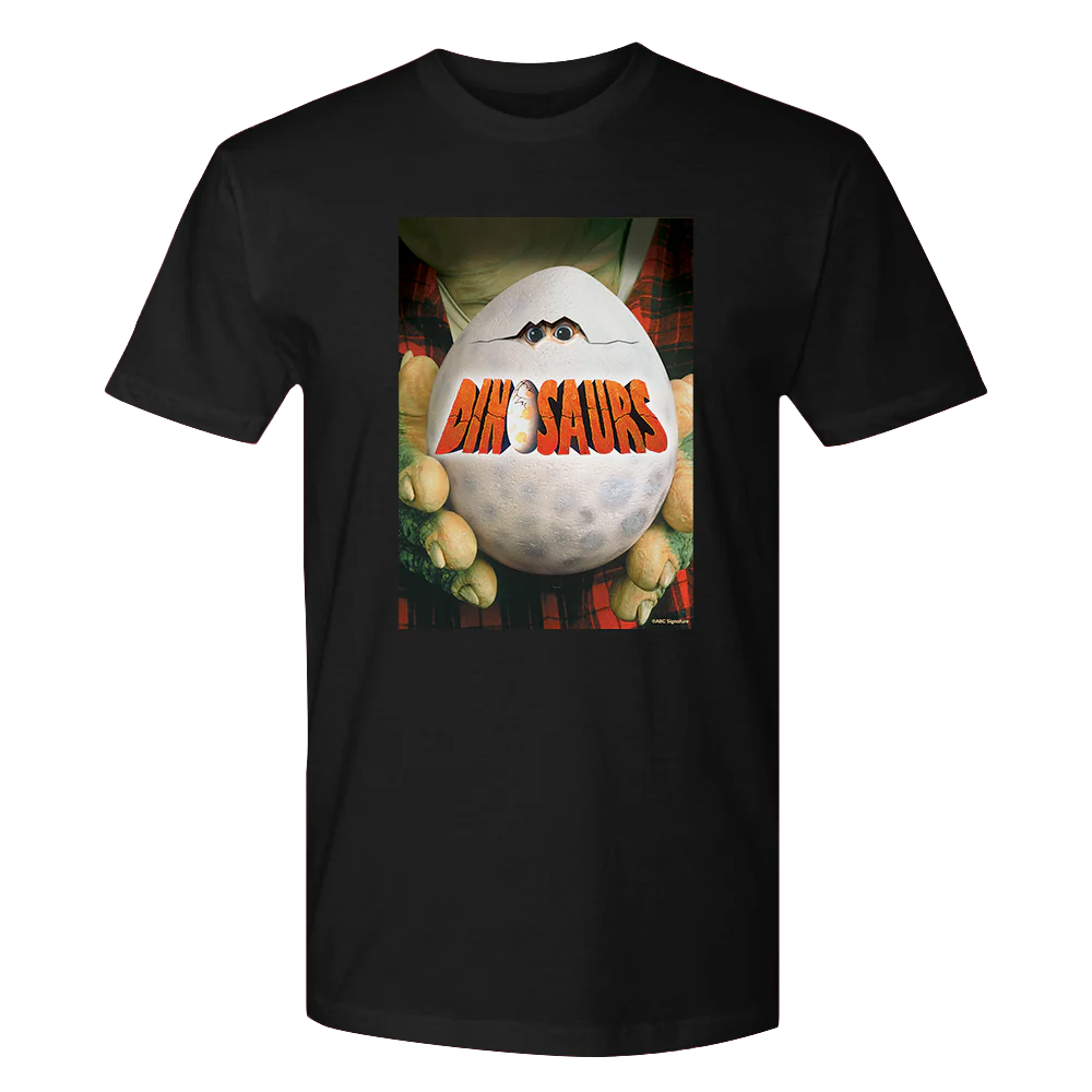 Dinosaurs Key Art Adult Short Sleeve T-Shirt - Image 4