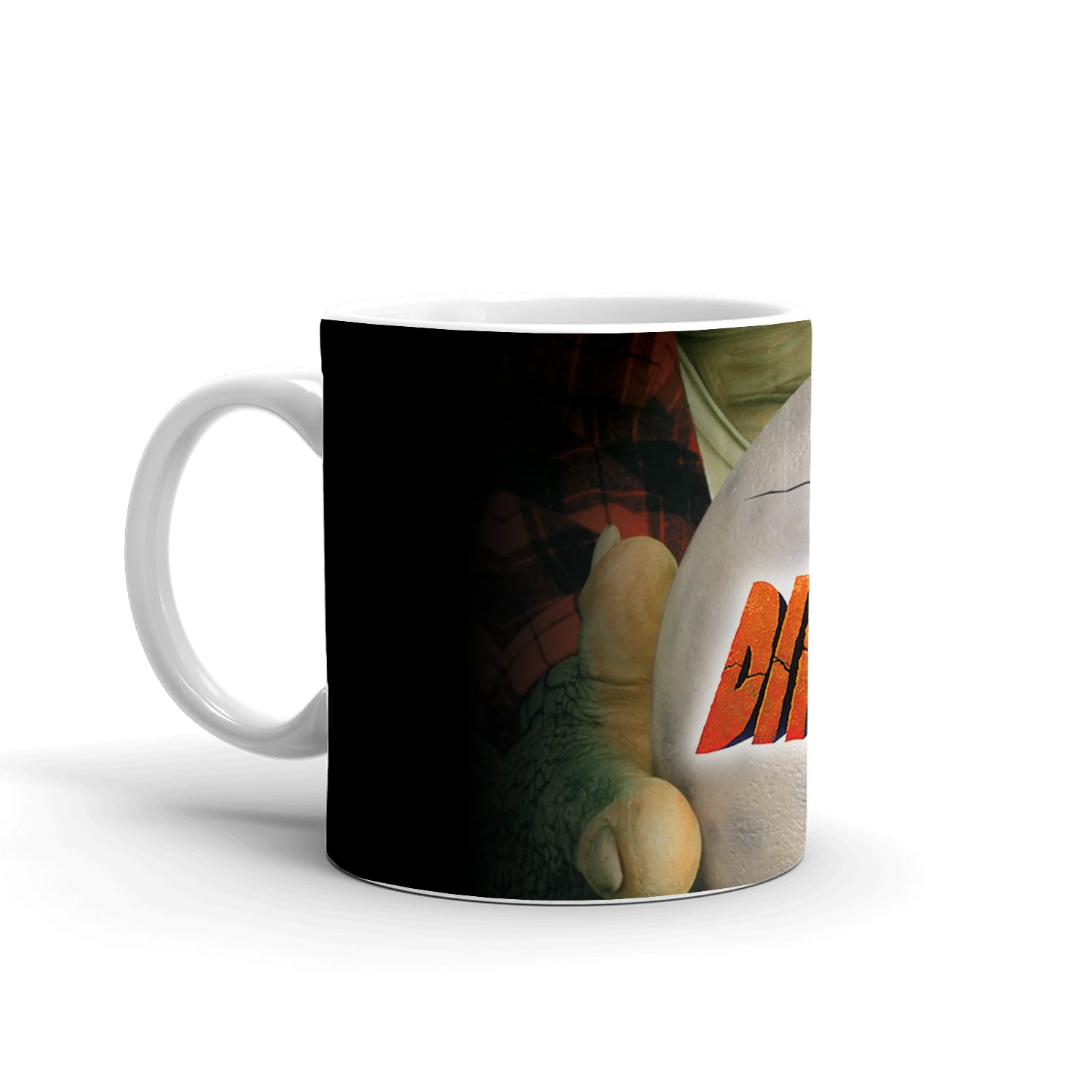 Dinosaurs Key Art White Mug - Image 3
