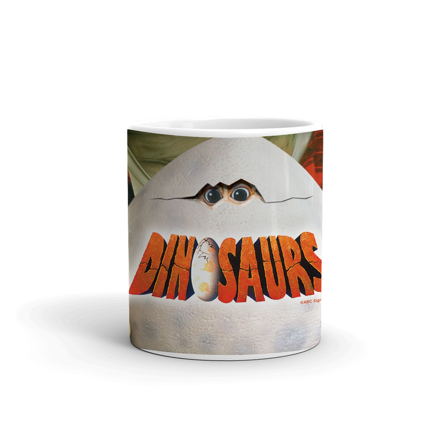 Dinosaurs Key Art White Mug - Image 4