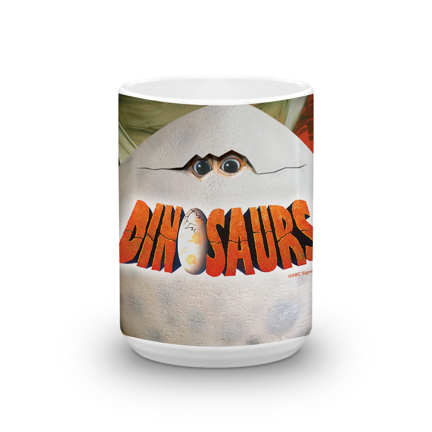 Dinosaurs Key Art White Mug - Image 8