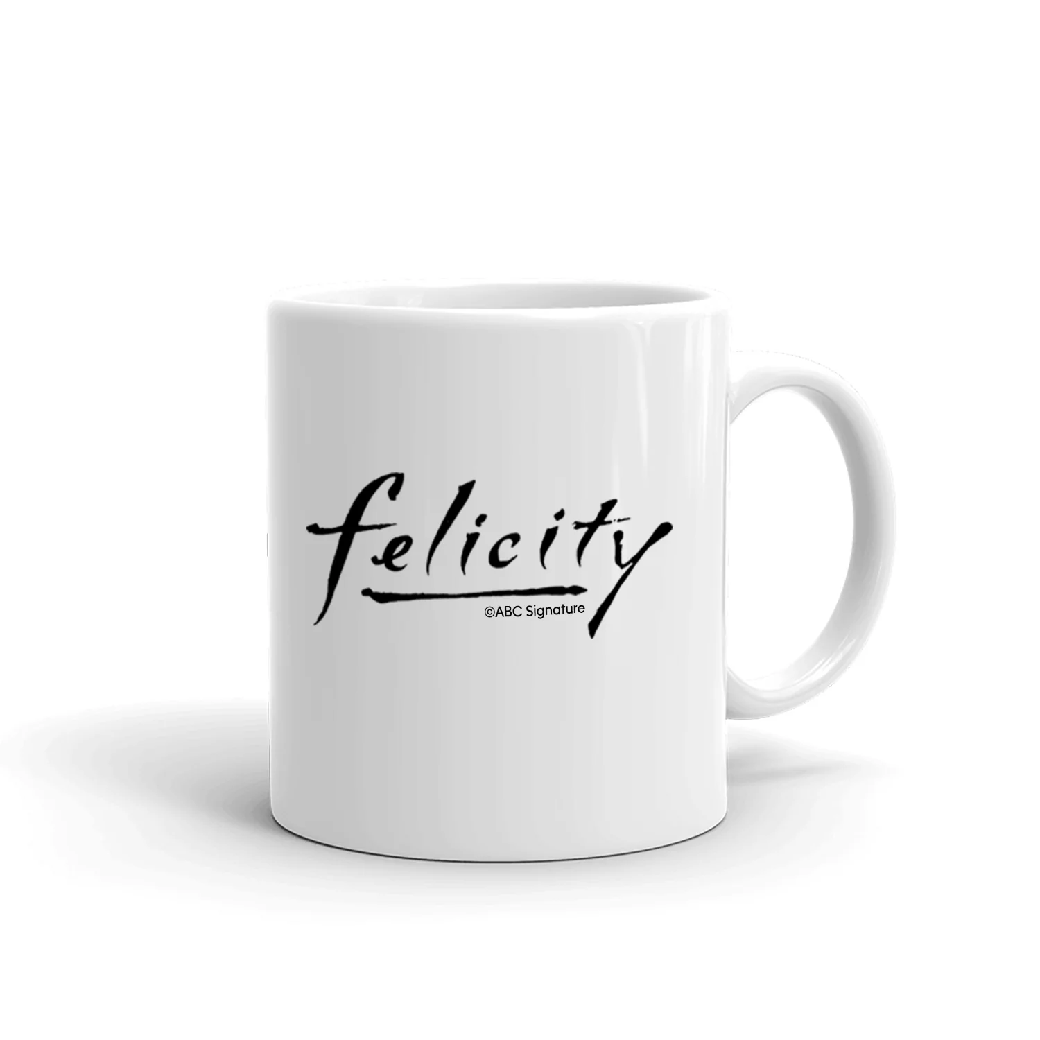 Felicity Logo White Mug - Image 3